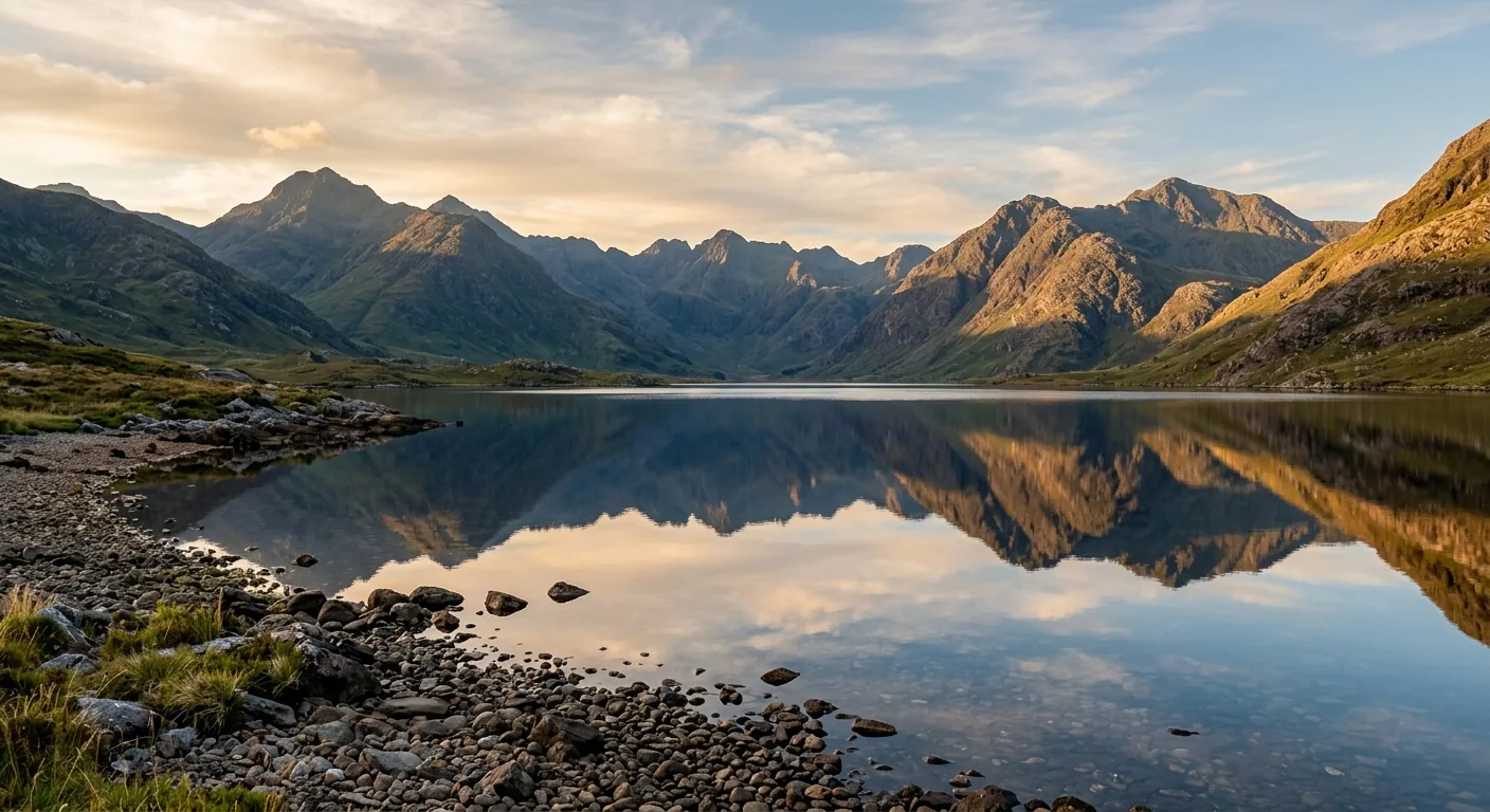 landscape after gemini watermark removal — clean sky and terrain, no artifacts